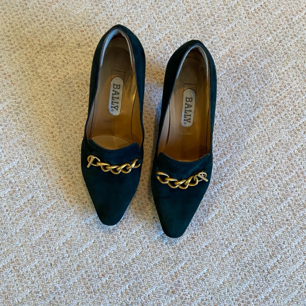 100% Authentic BALLY classic suede women’s shoes size 7B